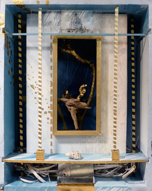 Reliquaire Sans Michael — 32 x 26 x 11